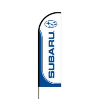 Subaru Flex Banner Flag - 14 (Single Sided)