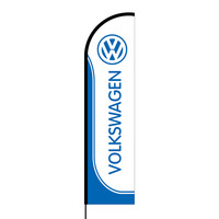 Volkswagen Flex Banner Flag - 16ft (Single Sided)