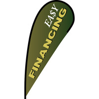 Easy Financing Flex Blade Flag - 12'