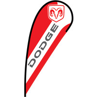 Dodge Flex Blade Flag - 12'