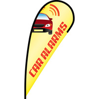 Car Alarms Flex Blade Flag - 12'