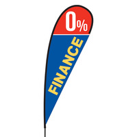 0% Finance Flex Blade Flag - 15'