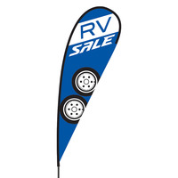 RV Sale Flex Blade Flag - 15'