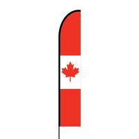 Canadian Flag Print Flex Banner EVO Flag Single Sided Print