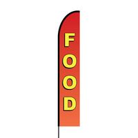 Food Flex Banner EVO Flag Single Sided Print