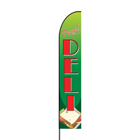 Fresh Deli Flex Banner EVO Flag Single Sided Print