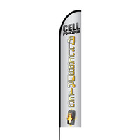 Cell Phone Accessories Flex Banner EVO Flag Single Sided Print