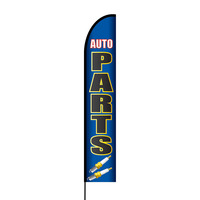 Auto Parts Flex Banner EVO Flag Single Sided Print