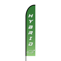 Hybrid Flex Banner EVO Flag Single Sided Print
