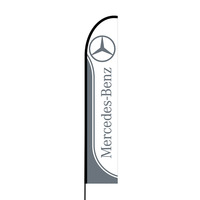 Mercedes Flex Banner EVO Flag Single Sided Print