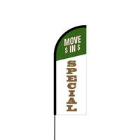 Move In Special 2 Flex Banner Flag - 11ft
