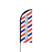 Barbershop Flex Banner Flag - 11ft