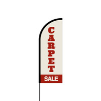 Carpet Sale Flex Banner Flag - 11ft
