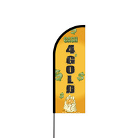 Cash For Gold Flex Banner Flag - 11ft