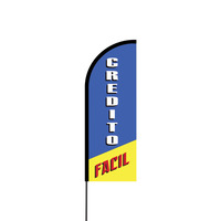 Credito Facil Flex Banner Flag - 11ft