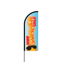 Hot Summer Sale Flex Banner Flag - 11ft