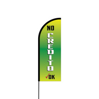 No Credito Flex Banner Flag - 11ft