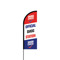 Smog Station Flex Banner Flag - 11ft