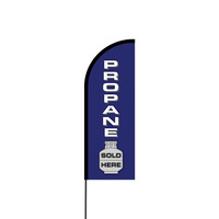 Propane Flex Banner Flag - 11ft