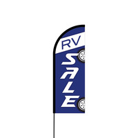 RV Sale Flex Banner Flag - 11ft
