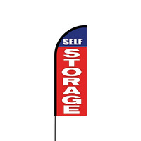 Self Storage Flex Banner Flag - 11ft