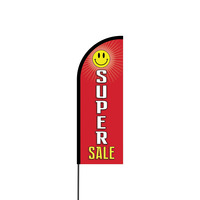 Super Sale Flex Banner Flag - 11ft