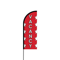 Vacancy Flex Banner Flag - 11ft