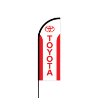 Toyota Flex Banner Flag - 11ft