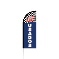 Autos Usados Flex Banner Flag - 11ft