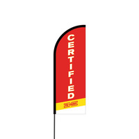 Certified Pre-Owned Flex Banner Flag - 11ft