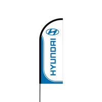 Hyundai Flex Banner Flag - 11ft