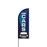 Used Cars Flex Banner Flag - 11ft