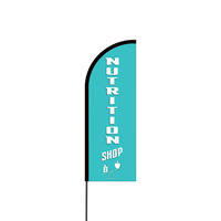 Nutrition Shop Flex Banner Flag - 11ft