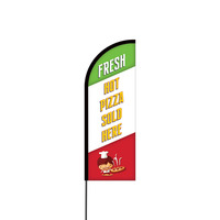 Pizza Flex Banner Flag - 11ft