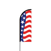 American Flex Banner Flag - 11ft