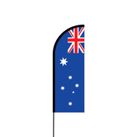 Australian Flex Banner Flag - 11ft