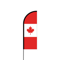 Canada Flex Banner Flag - 11ft