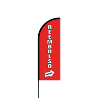 Reembolso Rapido Flex Banner Flag - 11ft