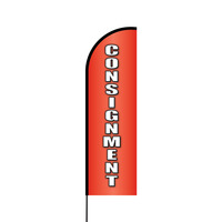 Consignment Flex Banner Flag - 14 (Single Sided)