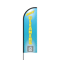 Dry Cleaners Flex Banner Flag - 14 (Single Sided)