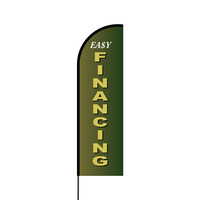 Easy Financing Flex Banner Flag - 14 (Single Sided)