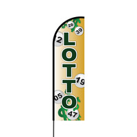 Lotto Flex Banner Flag - 14 (Single Sided)