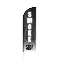 Smoke Shop Flex Banner Flag - 14 (Single Sided)