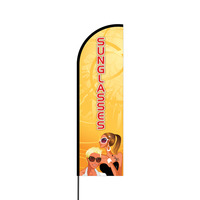 Sunglasses Flex Banner Flag - 14 (Single Sided)