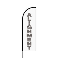 Alignment Flex Banner Flag - 14 (Single Sided)
