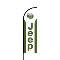 Jeep Flex Banner Flag - 14 (Single Sided)