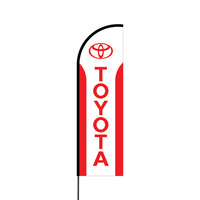 Toyota Flex Banner Flag - 14 (Single Sided)