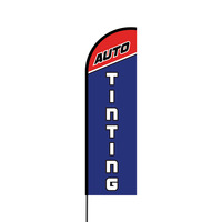 Auto Tinting Flex Banner Flag - 14 (Single Sided)