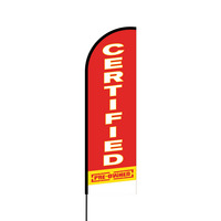 Certified Pre-Owned Flex Banner Flag - 14 (Single Sided)
