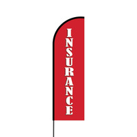 Insurance Flex Banner Flag - 14 (Single Sided)
